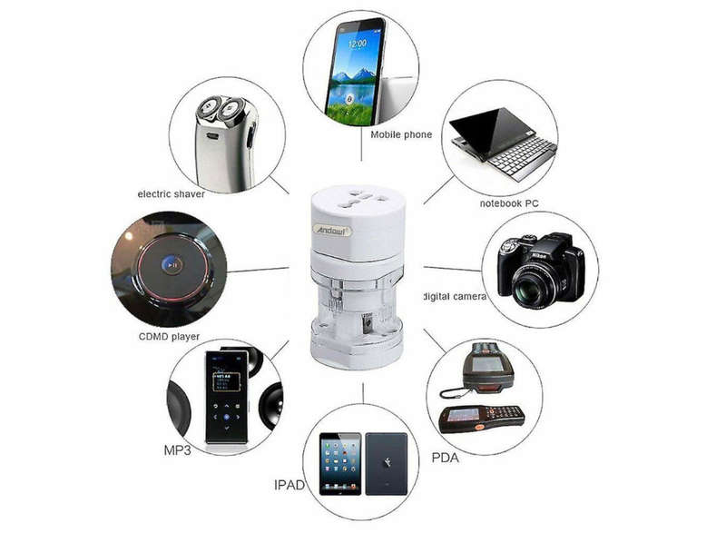 All In One High-Performance International Travel Adapter