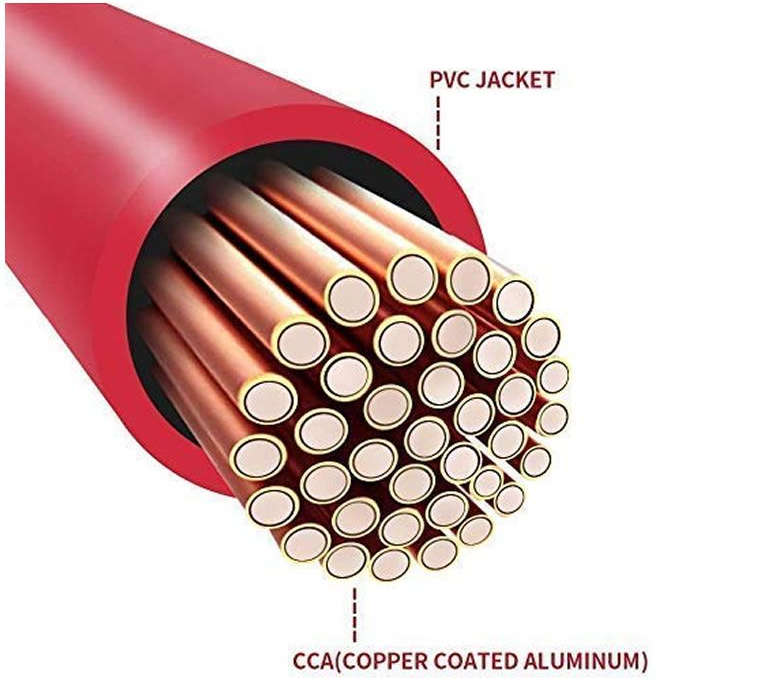 2000AMP Charging Jumper Booster Cables