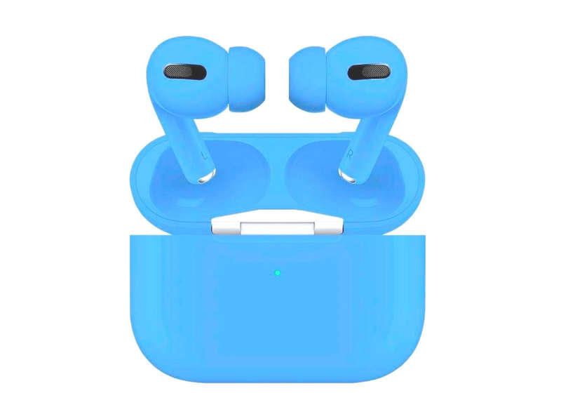 Earphone (2nd Generation ) With Wireless Charging Case--Blue