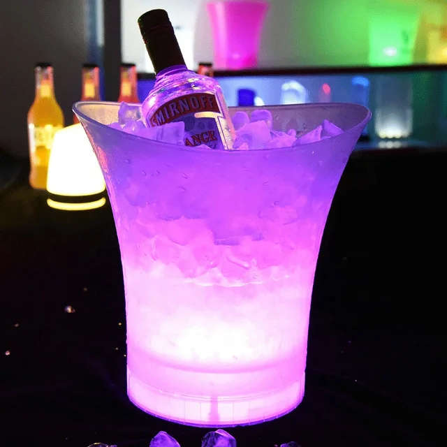 Multifunctional Bluetooth speaker atmosphere light ice bucket LED light beer ice bucket
