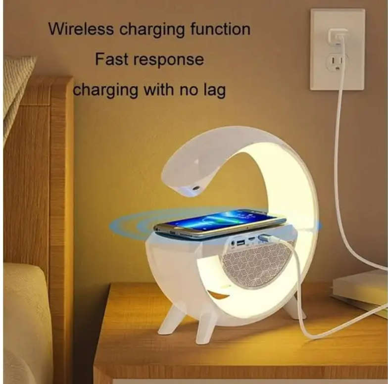 LED Wireless Charging Speaker