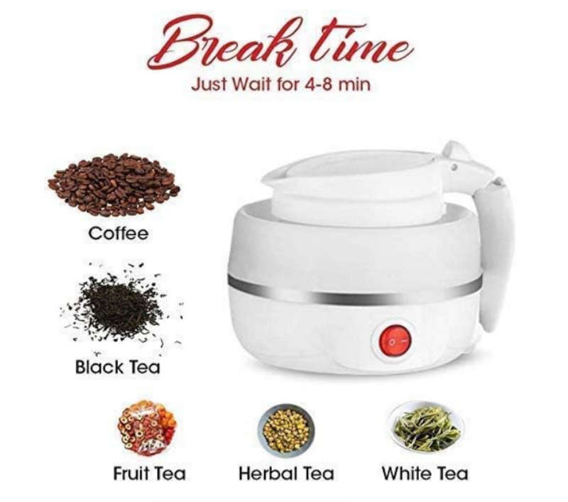 Portable Silicone Travel Folding Electric Water Kettle