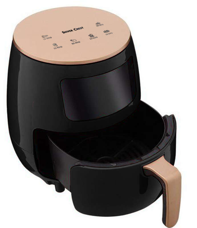 6L Digital Air Fryer With Paper Liners