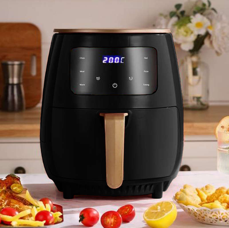 6L Digital Air Fryer With Paper Liners