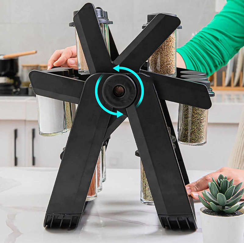 Wheel Spice Rack