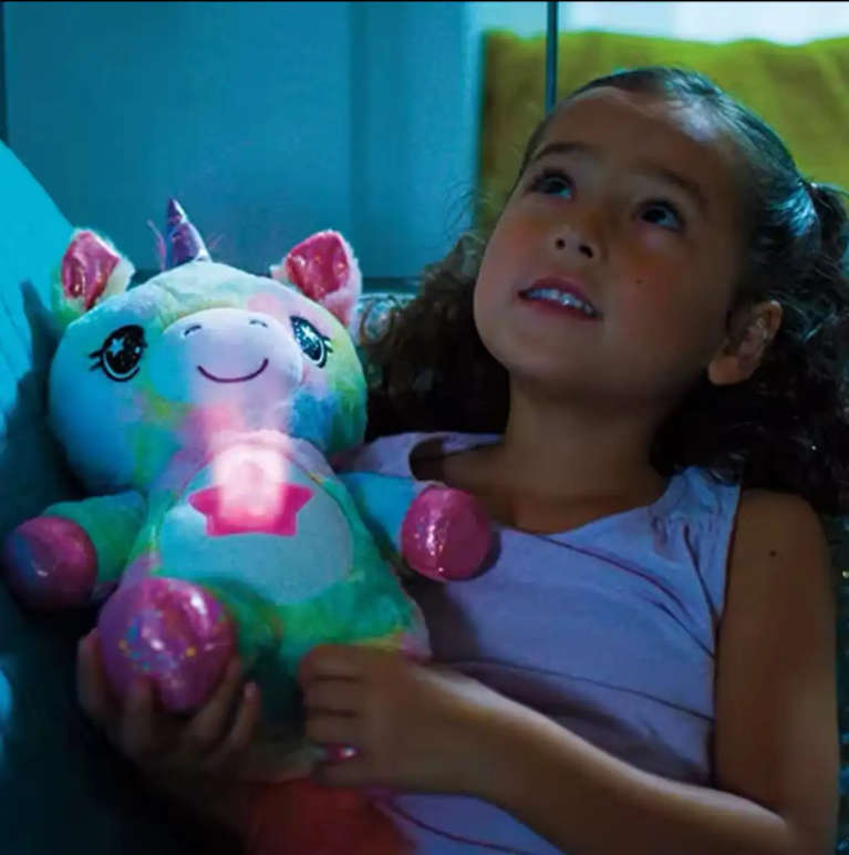 Star Belly Dream Lights Stuffed Animal Night Light Rainbow - Unicorn Various Colours