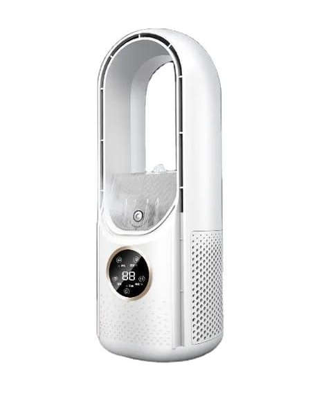 Bladeless Portable Table Fan Use Silent Water Mist Spray