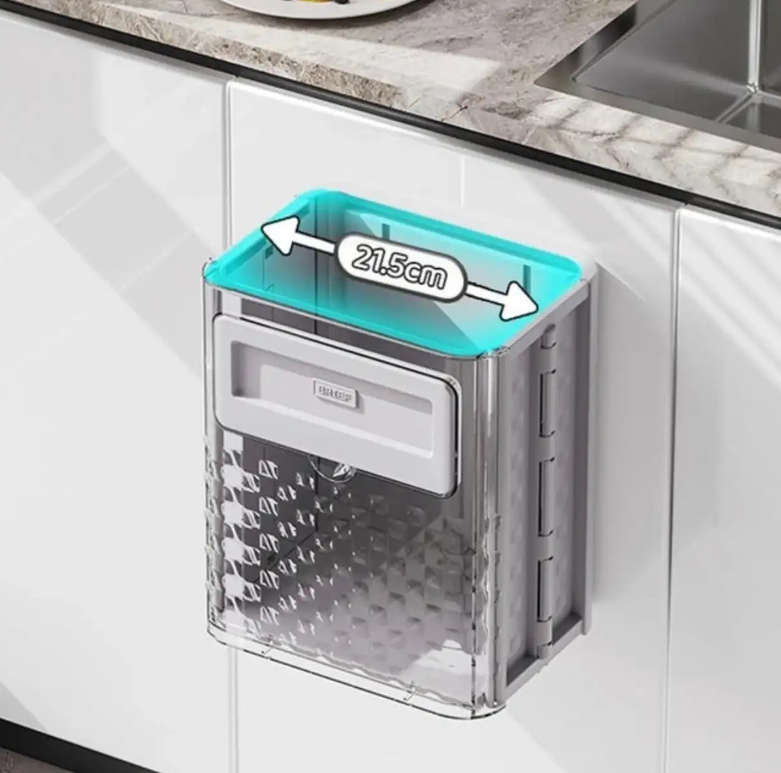 Folding Hanging Kitchen Trash Can