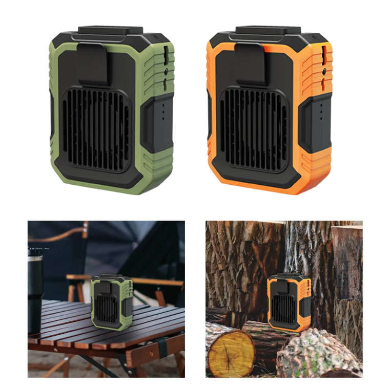 Portable Multifunctional Outdoor Mini Fan Bladeless Waist  Fan For Outdoor Running