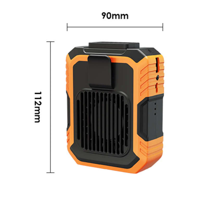 Portable Multifunctional Outdoor Mini Fan Bladeless Waist  Fan For Outdoor Running