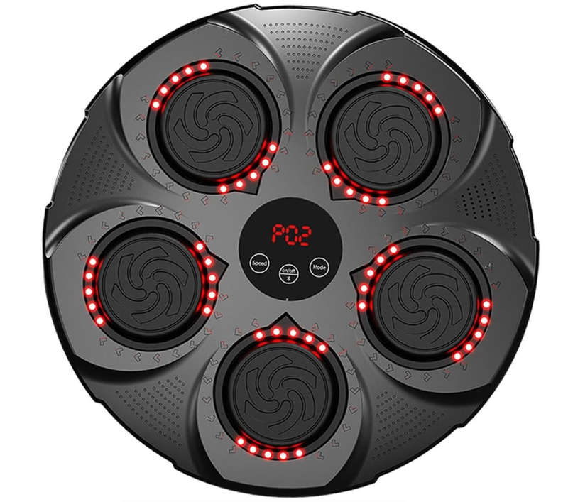 Exercise Musical Target Punch Force Tester Improves Speed Boxing Machine