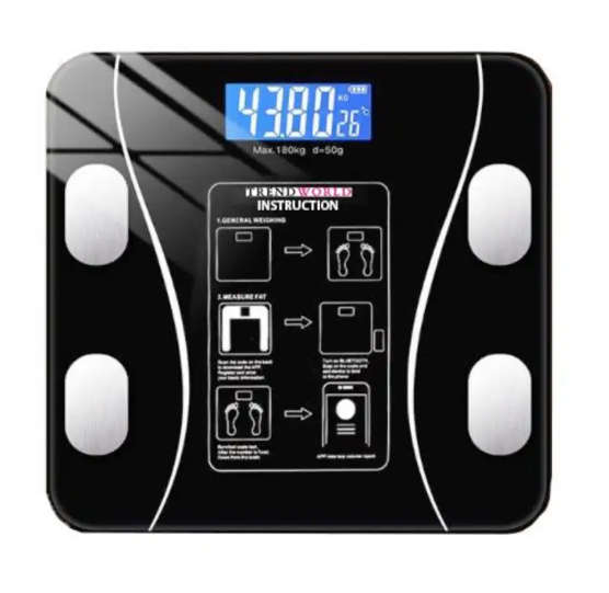 Body Fat Scale Smart Wireless Digital Bathroom Body Weight & BMI Scale