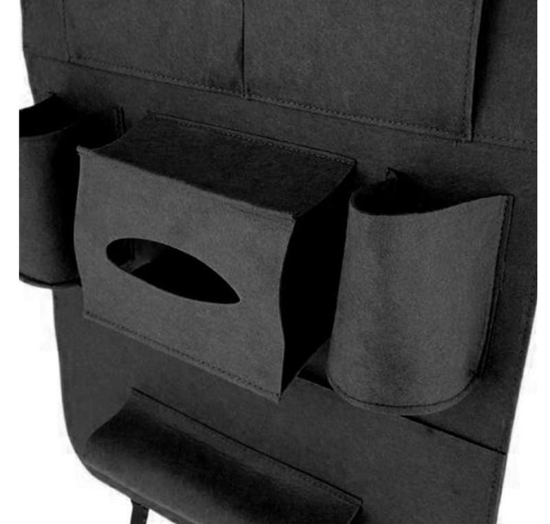 2 x Car Rear Back Seat Multi-Pocket Storage Organizer Holder Bag