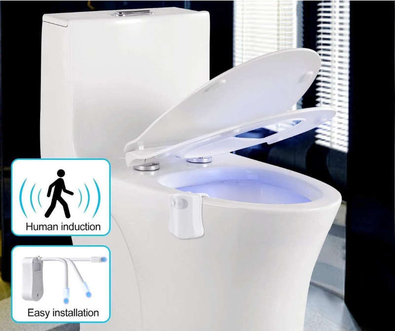 Toilet Night Light - Toilet Light with Motion Sensor LED