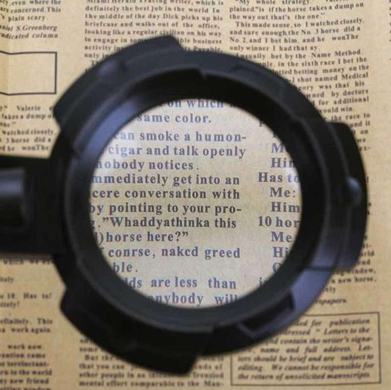 Outdoor Multi Magnifier With LED