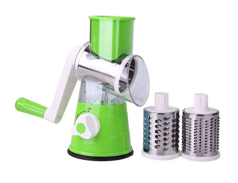 Tabletop Drum Grater - Green