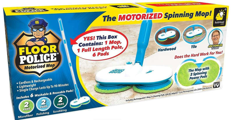 Rechargeable  Spin Mop