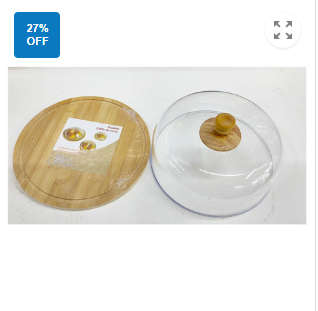 Cake  Dustproof Dome Server Tray