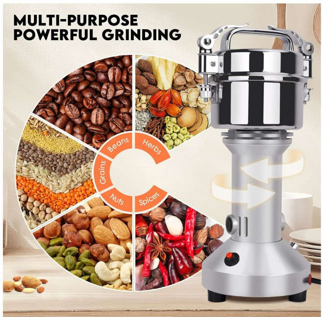 950W Electrical Grain Mill Grinder