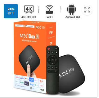 MX Box S 4K Android