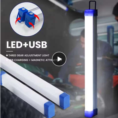 LED Rechargeable Tube Camping Light