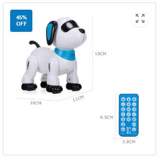 Remote Control Stunt Dog  Toy