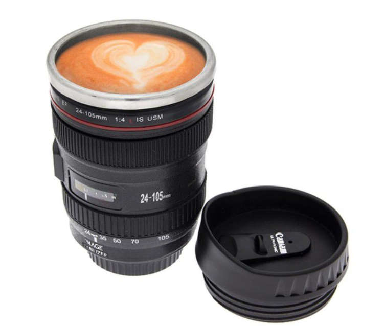 Camera Lens Mug