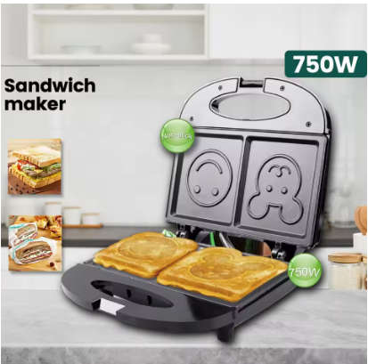 Smiley Face  Sandwich Maker