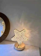 Star Shaped Crystal  Lamp