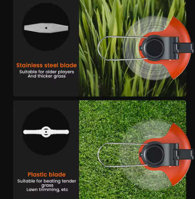 Cordless Lawn Mower Rechargeable Lawn Edger Height Adjustable Electric Lawn Trimmer