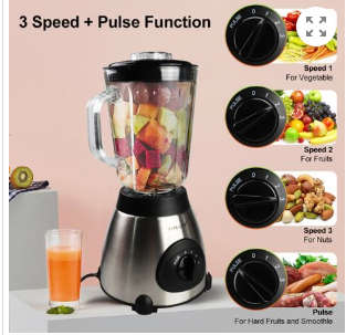 Sokany Multi-Purpose 3 Speed Control 400W Blender