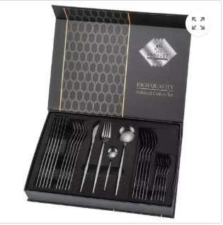 Silver Polished Cutlery Set