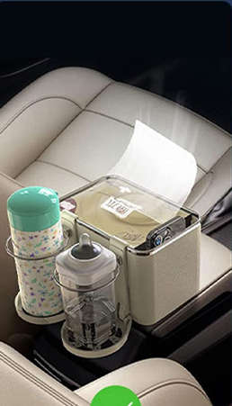 Car Armrest Storage Holder