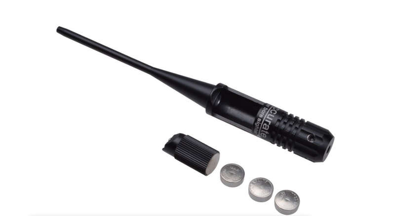 Red Laser Boresighter Kit For .22 To .50 Calibre Rifles Handgun Dot Bore Sight