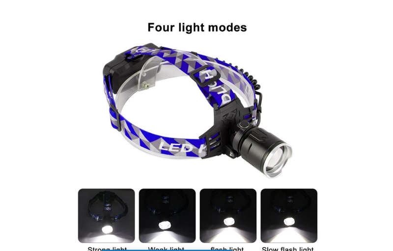 4 Modes LED Headlight