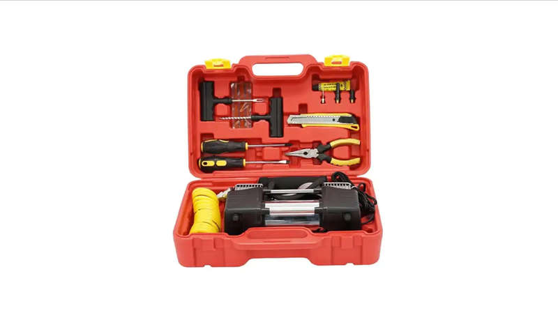 Car Air Compressor 2 Cylinder With Service Tool Air Compressor