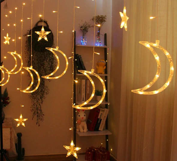 LED String Lights  Moon