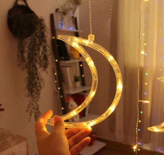 LED String Lights  Moon