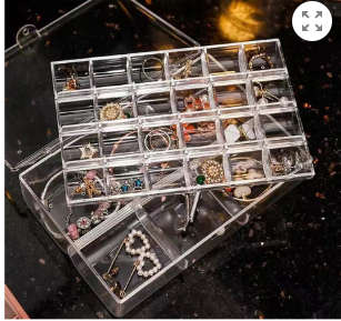 Portable Jewelry Storage Box