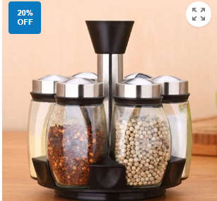 6 Spice Rack Set