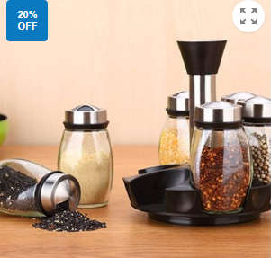 6 Spice Rack Set