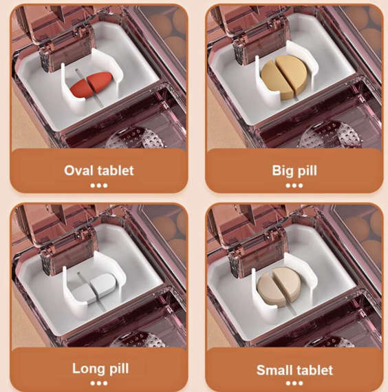 Medicine Storage Container for 3pcs