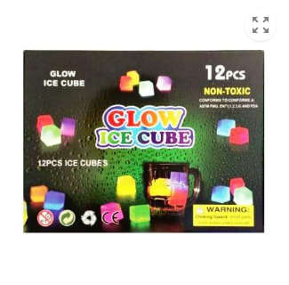 12pcs Glow Ice Cubes