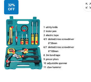 27 Piece Home Repair Mixed Tool Set