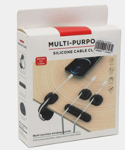 Silicone Cable Clips Set
