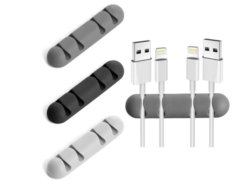 Silicone Cable Clips Set