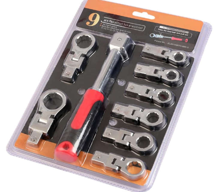 9 In 1 Swing Head Replaceable