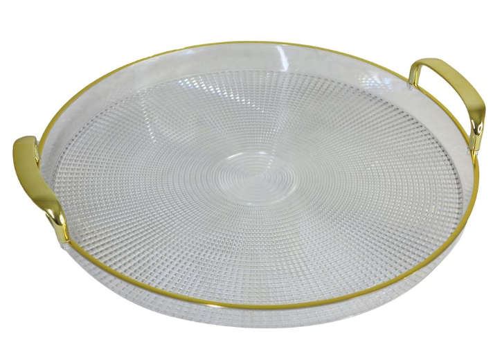 Plastic Fruit Plate  Tray set of 3Pcs