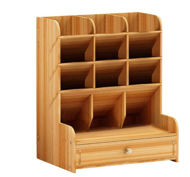 Wooden Desk Organizer