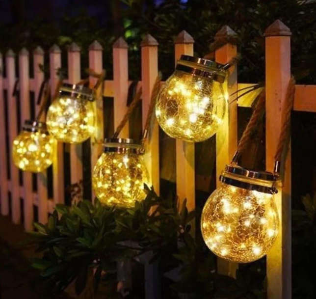 Solar  Ball Glass   LIGHT